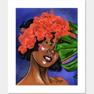 Caribbean Girl Posters and Art